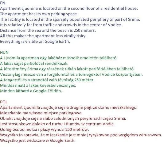 Διαμέρισμα Ljudmila Βόντιτσε